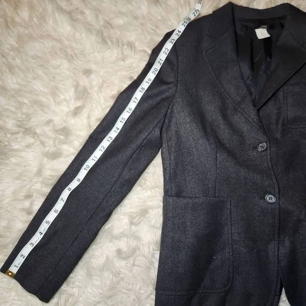J. Crew Italian Merino Wool Blazer
